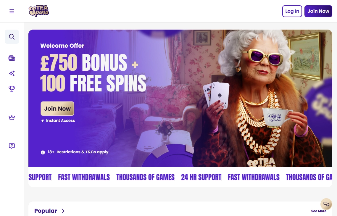 Tea Spins Casino